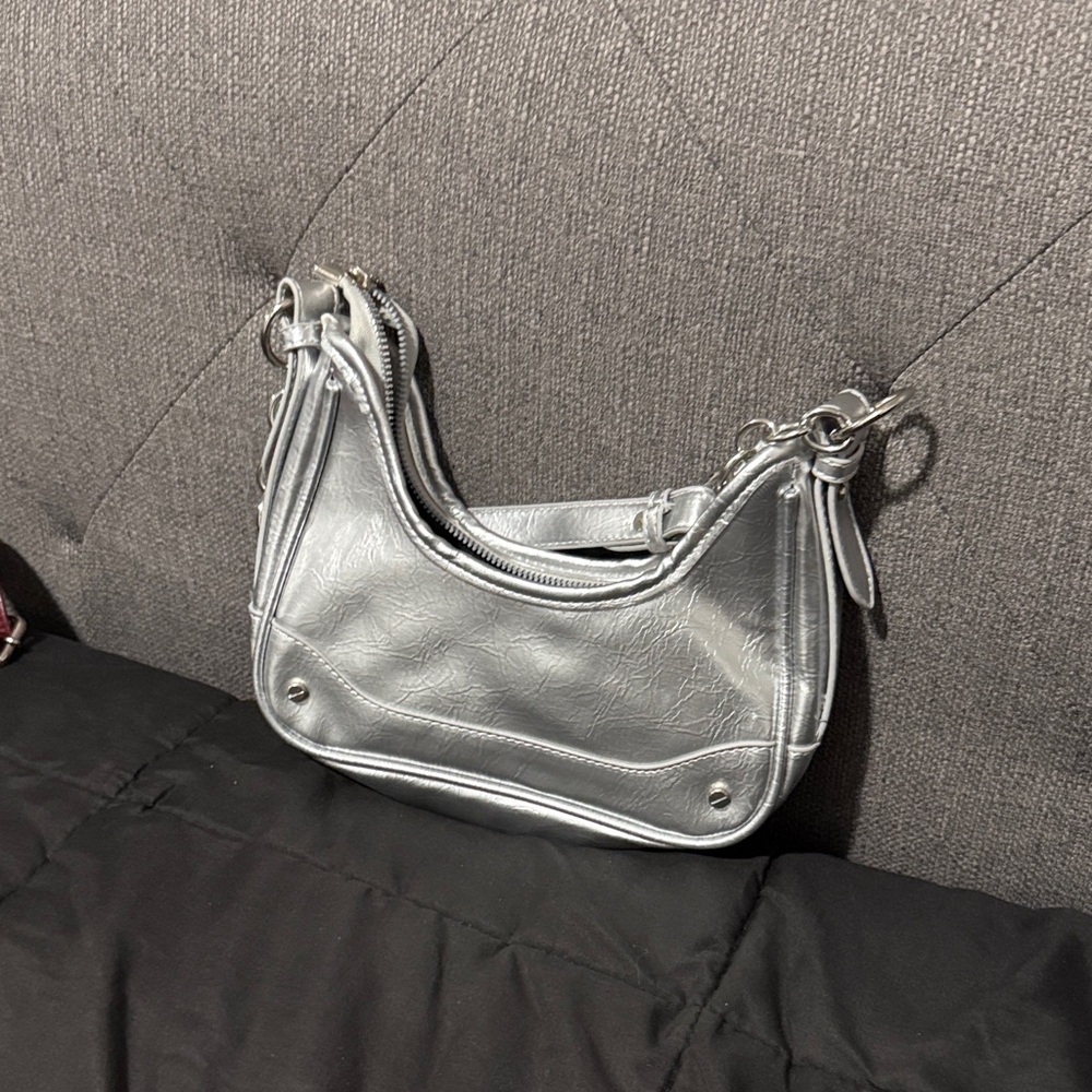 Stylish Silver Women's Bag